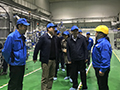 市经济信息化工作党委书记陆晓春一行来访